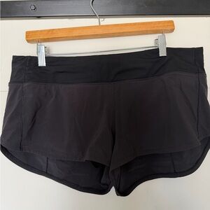 Lulu Lemon Black Athletic Shorts